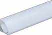 Slika Aluminijumski ugaoni LED profil Gray 2m komplet